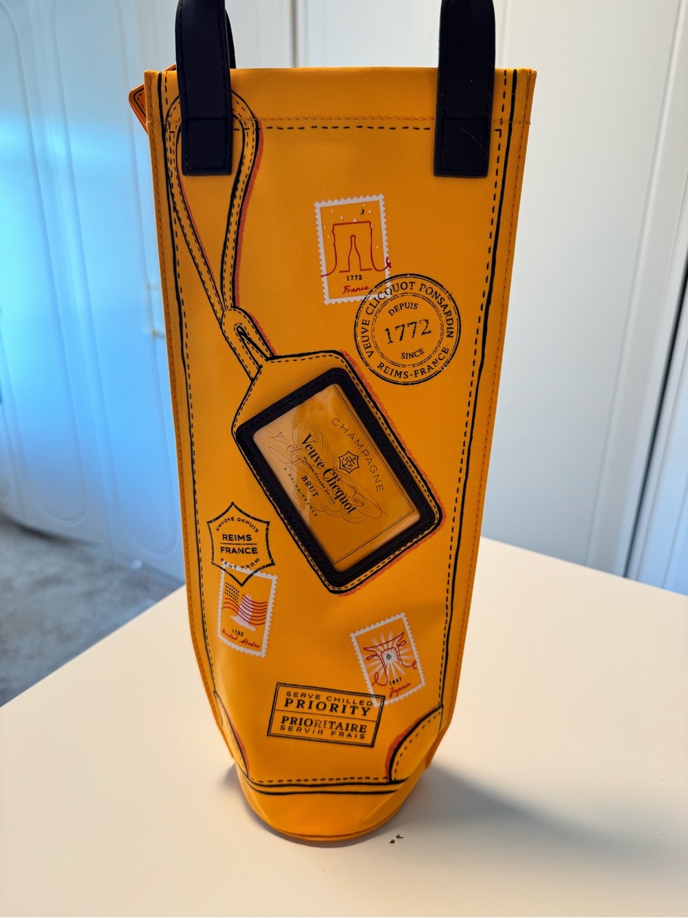 Veuve Clicquot Yellow Champagne Tote Bag